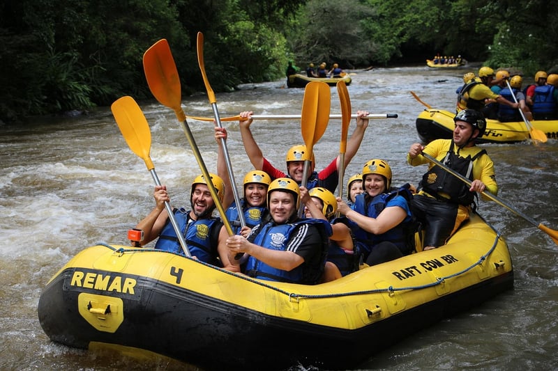 White-water rafting